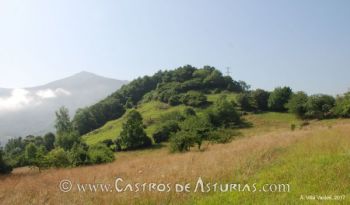 El Castro de Alava, en el concejo de Salas (Asturias)