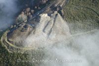 Monte Castrelo de Pelóu. Vista aérea