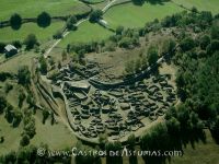 Castro de Coaña. Vista aérea