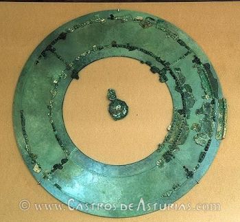 Disco de bronce (siglo VIII a.C.)