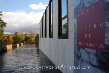 Museo Castro Chao Samartín. Vía de ingreso