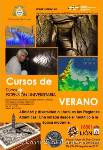 Cartel curso Arco Atlántico 2013