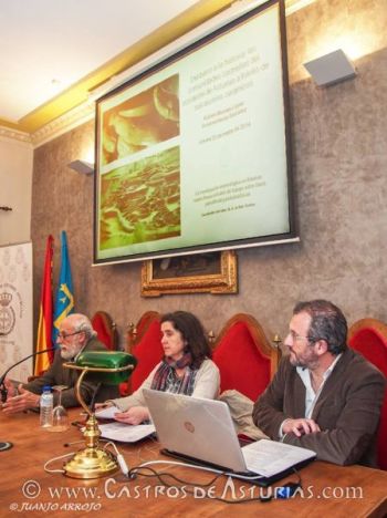 De izquierda a derecha: Miguel Ángel de Blas, Susana Hevia y Rubén Montes. Fotografía de Juanjo Arrojo 