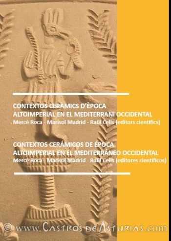 Portada de la obra. Molde de terra sigillata procedente del centro de producción de Los Villares de Andújar (Jaén)