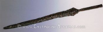 Moharra del castro de Chao Samartín (siglo I-II d.C.)