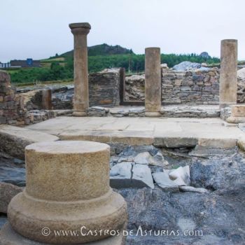 Atrio de la domus del Chao Samartín (siglo I d.C.). Foto: Ángel Villa Valdés