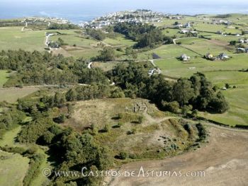 Monte del Castro, en Mohías (Coaña)