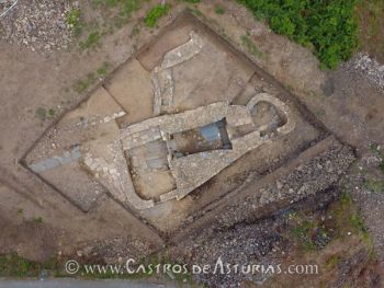 Sauna de Punta Sarridal, en Cedeira. Fuente: Axa Arqueoloxía