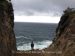 Foso en el castro de Cabo Blanco, tercero de los objetivos de Arqueomanía en Asturias